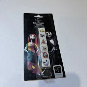Disney Tim Burton's The Nightmare Before Christmas - 6 Piece Dice Set - New - Picture 1 of 5