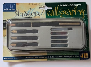 Manuscript Shadow Calligraphy Set NEW - Picture 1 of 4