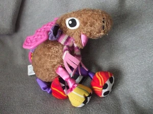 8" TOMY lamaze Mortimer Moose with squeaker - Picture 1 of 7