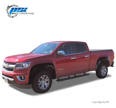 Extension Fender Flares Fits Chevrolet Colorado 15-20 ; 6'2" Bed ; Paintable Foto 1 de 4