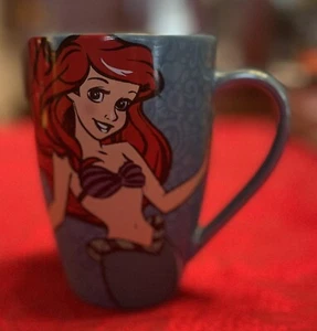 Vintage Disney Parks 1988 Little Mermaid “Part of Your World” Coffee Mug Ariel - Imagen 1 de 8
