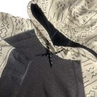 Burton Durable Goods Large Hoodie Gray Ivory 100% Polyester Pockets
