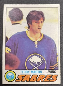 1977-78 O-Pee-Chee OPC Hockey - #318 Terry Martin RC - Buffalo Sabres