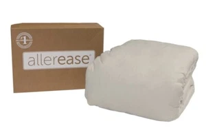 AllerEase Organic Cotton Cover Allergy Protection Mattress Pad - (Full) - Picture 1 of 3