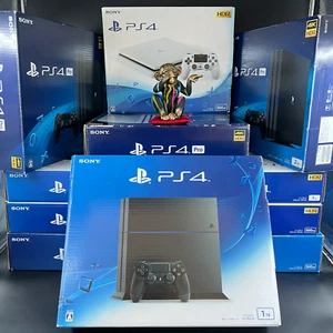" With Box " PS4 PlayStation 4 Original Slim Pro 500GB 1TB 2TB - Picture 1 of 73