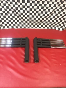 MAD MAX ZOOMIE ZOOMIES HEADERS EXHAUST SIDE PIPES.VAN, HOT ROD. RAT ROD FORD. - Picture 1 of 3