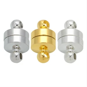 20 Sets 11x6mm Strong Magnetic Clasps for DIY Necklace Bracelet Jewelry Findings - Picture 1 of 17