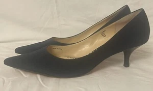 Oscar an Oscar de la Renta O-Connie Navy Pumps Sz.10 - Picture 1 of 9