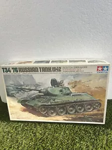 Oshika Tamiya T 34 76 1942 raro kit carro armato russo con sistema radiocomandato leggi - Foto 1 di 8