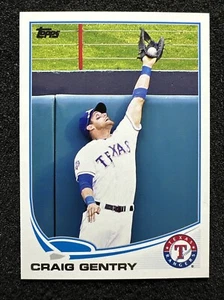CRAIG GENTRY #531 2013 Topps Baseball QTY Texas Rangers - Picture 1 of 2