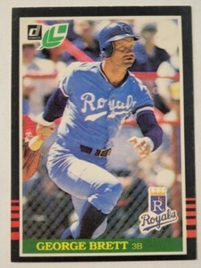 1985 Donruss Leaf Baseball #176 GEORGE BRETT Royals (A)