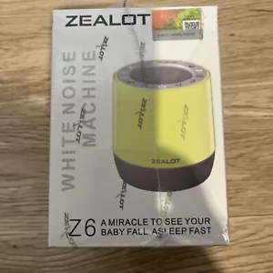 Zealot White Noise Machine Sleep Sound Machine w 20 Soothing Sounds 6 Colors NEW - Picture 1 of 11