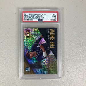 2019 Bowman Mega Box Fernando Tatis Jr Chrome Ready for the Show PSA 9 RFTS-10