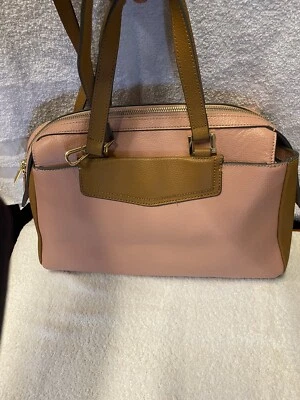 Bolso Danielle Nicole Emerson Satchel Rosa y Marrón Foto 1 de 4