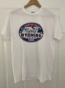 An American Original - Cody, Wyoming - Adult Gildan Heavy Cotton T-Shirt -Size M - Picture 1 of 4