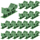 20pcs pcb adapter board DIN Rail Carrier Clips PCB Mounting Bracket Holder