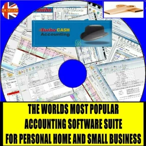 Best Professional Home & Small Business Accounting Finance Money Software NEW CD - Picture 1 of 8