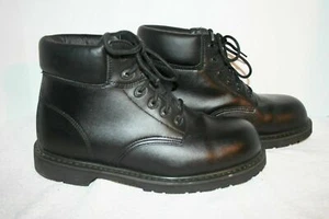 Para hombre Cuero Negro Botas de Seguridad contra Peligro Eléctrico 11M PUNTERA COMPUESTA Danner - Imagen 1 de 11