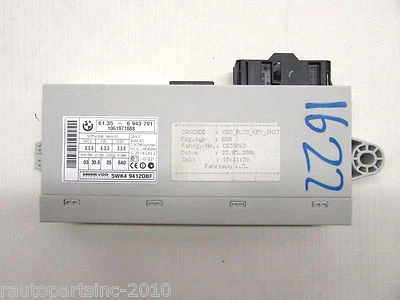 BMW 525i 2007 módulo de control confort CCM ECU 61,35-6 943 791 OEM 06 07 Foto 1 de 4