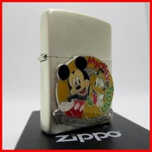 Rare Zippo Lighter Mickey Pluto Disney