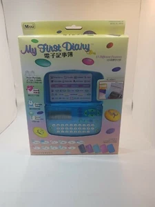 RARE brand new Retro Pocket Organizer Digital Diary by Mani m5500 - blue - Picture 1 of 7