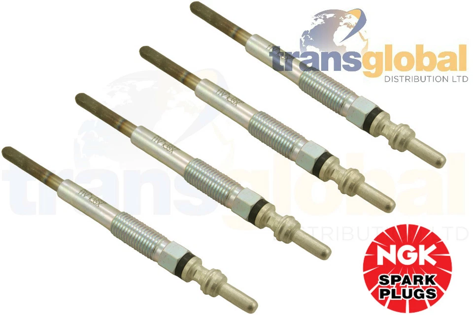 Enchufes brillantes x4 para Land Rover Freelander 2 2.2 TD4 - NGK - LR001302 Foto 1 de 1