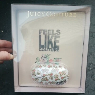RARE New Vintage Floral Print Juicy Couture Wireless Mouse and mouse pad  office - Image 1 of 4