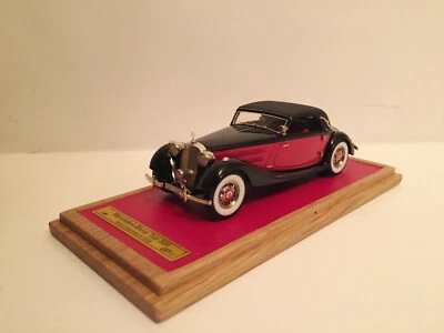 1/43 1939 Mercedes Benz 320 Cabriolet A closed red/black LE 50 pcs. EMC - Image 1 of 4