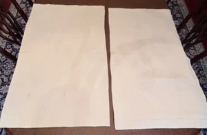 2 Peacock Alley Matelasse King Pillow Shams~Taupe~Lozenge~Cotton Blend~40" X 24" - Picture 1 of 9