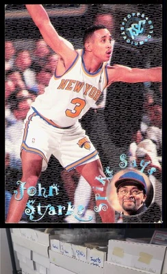 1995-96 Stadium Club #SS10 John Starks Spike Says - JL Foto 1 de 2