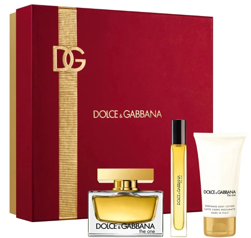 DOLCE&GABBANA DOLCE & GABBANA The One 75ml EDP + 50ml Body Lotion + 10ml EDP for Women SET
