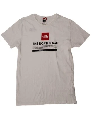 THE NORTH FACE Boys Graphic T-Shirt Top 15-16 Years 2XL White Cotton DJ21 - Image 1 of 3