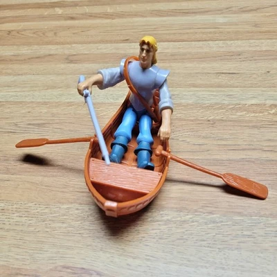 Cartera de rifle Pocahontas 1994 5 pulgadas John Smith con remos de barco Foto 1 de 4