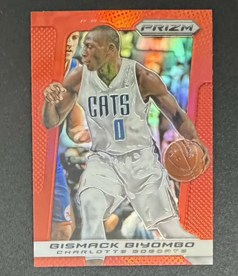 Bismack Biyombo 2013-14 Panini Prizm Red #152 - Charlotte Bobcats  - Image 1 of 2