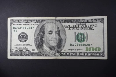 1999 $100 *STAR NOTE* Boston - Image 1 of 2