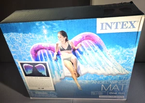 Pool Float Mat Intex Angel Wings 58786EP 99” X 63” Brand New In Package Sealed! - Picture 1 of 8