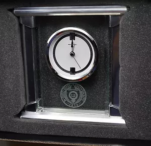 Collectible Ohio State University Benchmark Mantle / Desk Clock Quartz Alarm NIB - Picture 1 of 7