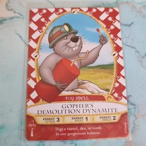 Tarjeta WDW Disney #46 Demolición de Gopher Dynamite Hechiceros del Reino Mágico - Imagen 1 de 2