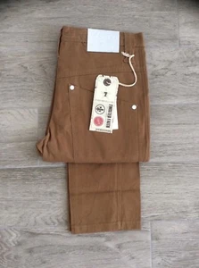 HERREN TWISTED FAITH TWISTED MODE CHINOS IN HELLBRAUN KNOPF FLIEGEN GRÖSSE W30 L32 - Bild 1 von 2
