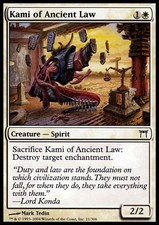 Kami of Ancient Law X4 EX/NM Champions Of Kamigawa MTG Magic Cards White Common