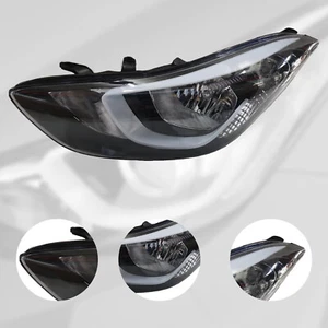 Headlight Fits 2014 2015 2016 Hyundai Elantra Sedan Headlamp Left Driver Side LH - Picture 1 of 8