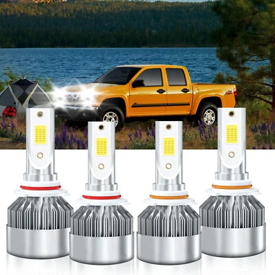 Kit de faros LED de haz alto bajo para Isuzu i-290 2007-2008 4x 9005 9006 Foto 1 de 4