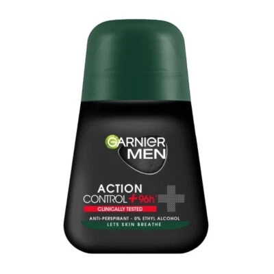 Garnier Mineral Men Action Control 96h Antitranspirant Roll-on, 50 ml