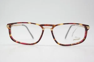 Lunettes Vintage Jaguar 3293-449 Multicolores Or Ovales Monture - Picture 1 of 6