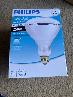 Philips heat light Clear BR40 (384) - Image 1 of 2