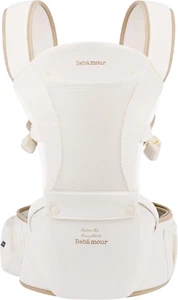 Bebamour Mesh Newborn Baby Carrier Front and Back Carry Baby Newborns to Toddler - Picture 1 of 9
