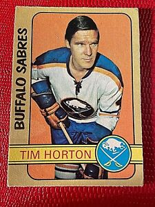  1972-73 O-Pee-Chee #197 Tim Horton            Buffalo Sabres