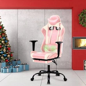 Gaming Chair for Adults with Footrest, PC Chair Silla Gamer Chair Gaming Chai... - Picture 1 of 7