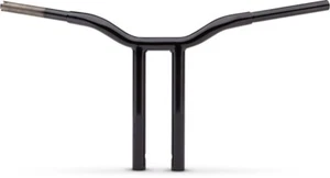 LA Choppers 1 1/4" Black Kage Fighter 16" T Bars Straight Handlebars Harley FXD - Picture 1 of 2