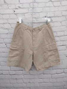 Jachs Mens Khaki Cargo Shorts Size 30 - Picture 1 of 9